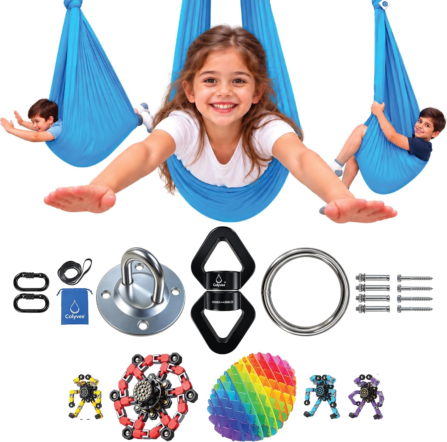 Sensory Swing (Blue)